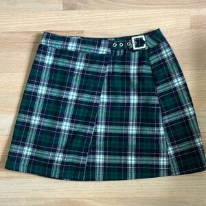 Brandy Melville Plaid Mini Skirt